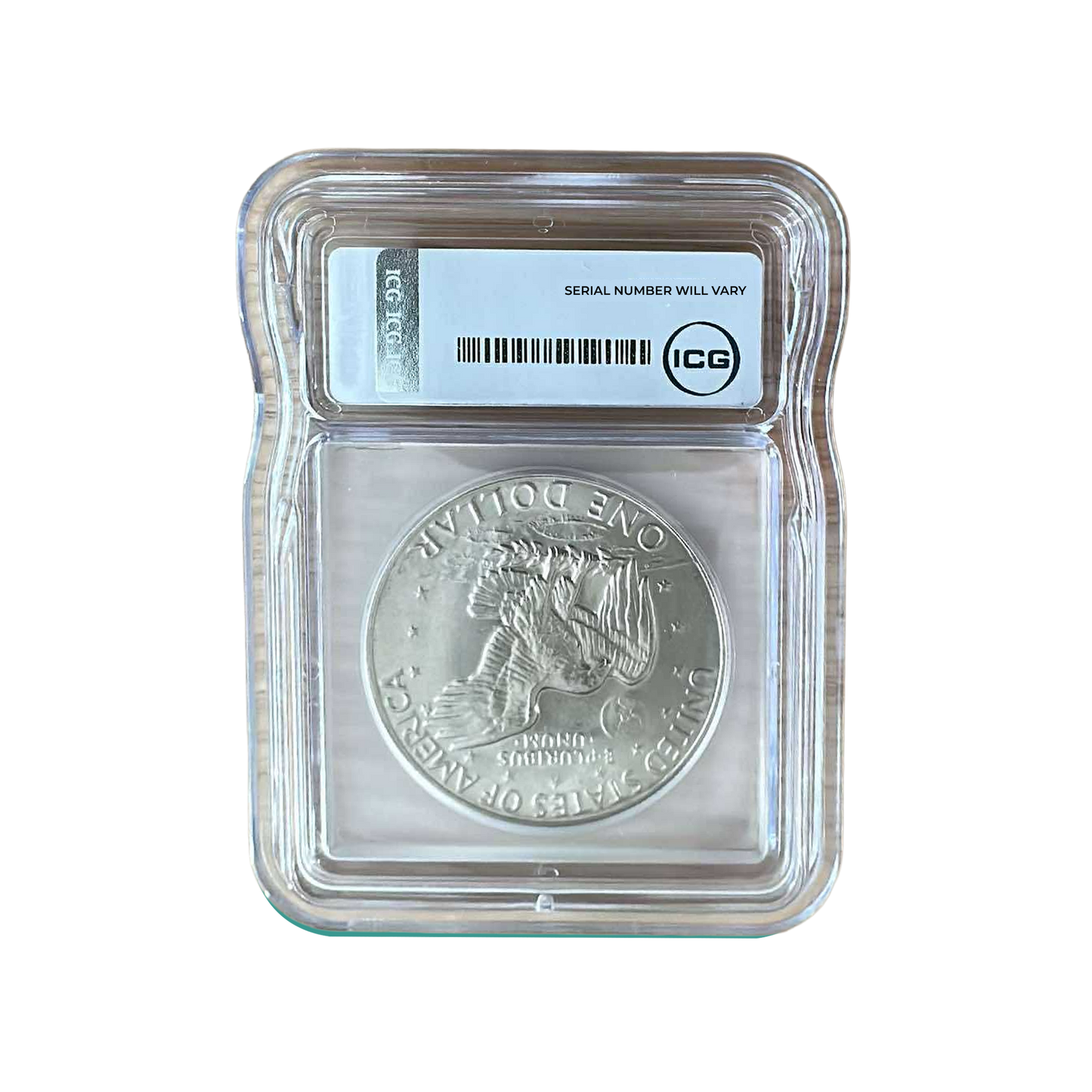 1974-D Eisenhower Dollar Denver - ICG MS66