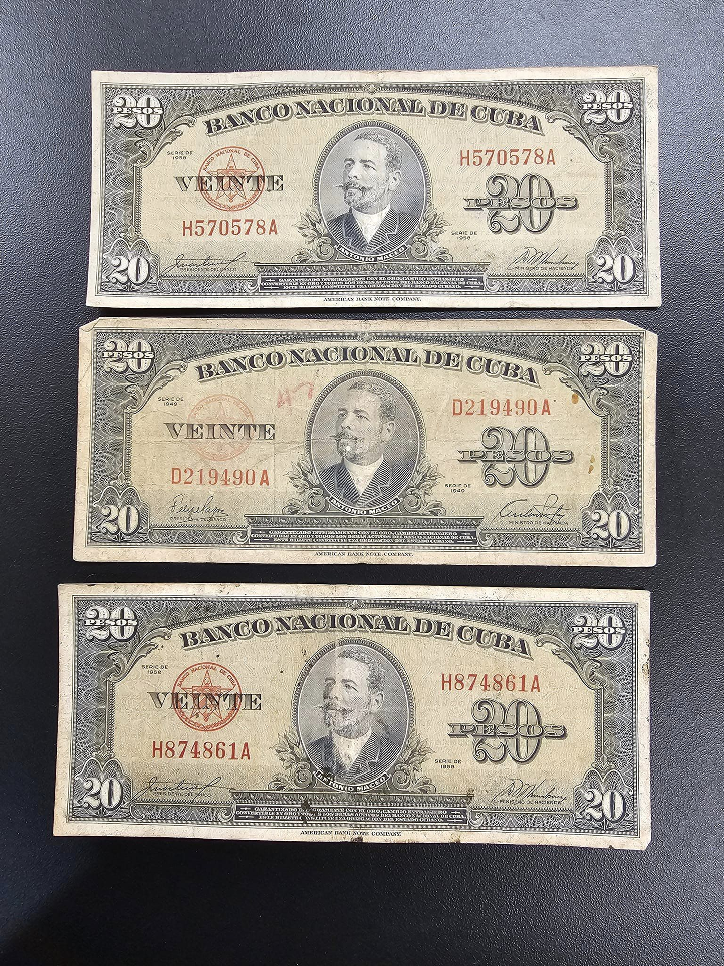 Obsolete Cuban Peso Currency Notes - CoinsTV