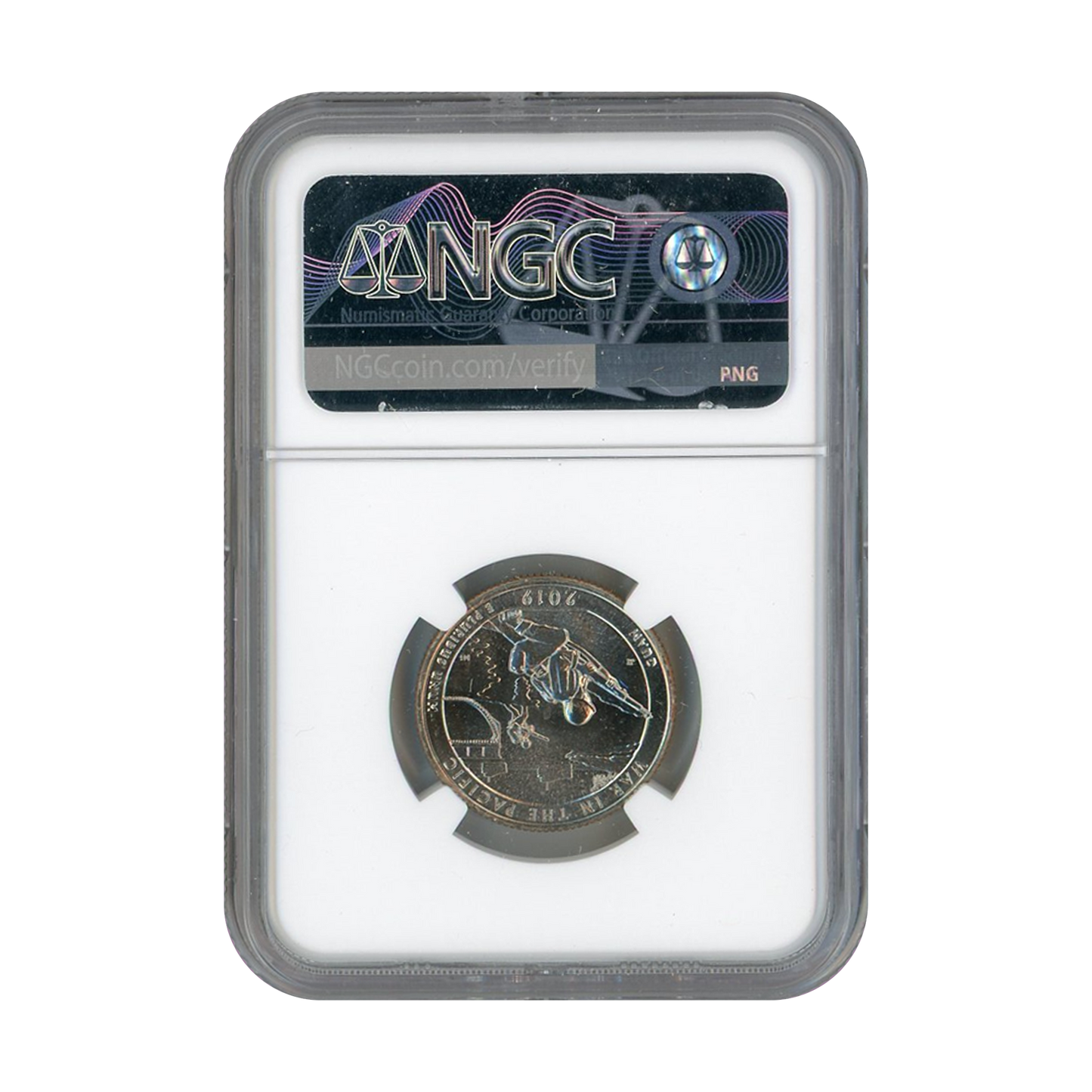 2019 War in the Pacific Quarter Dollar West Point - NGC MS68 Early Release Great American Coin Hunt - CoinsTV