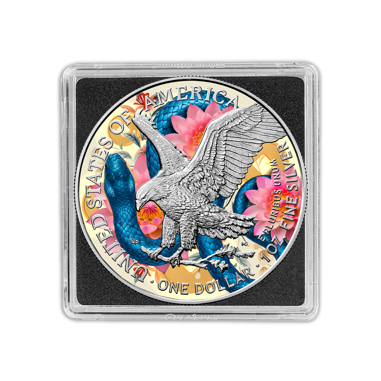 2025 Chromatics Year of the Snake Silver Eagle - CoinsTV