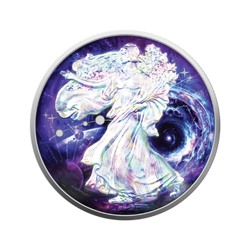 2025 U.S. Eagle Astronaut Hologram Edition 1 oz Silver Coin