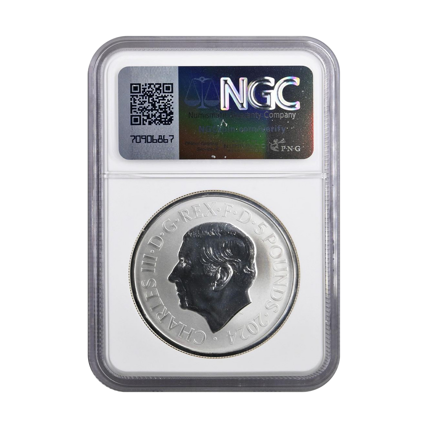 2024 Great Britain Lion and Eagle Liberty Bell Privy 2 oz Silver - NGC Rev PF70