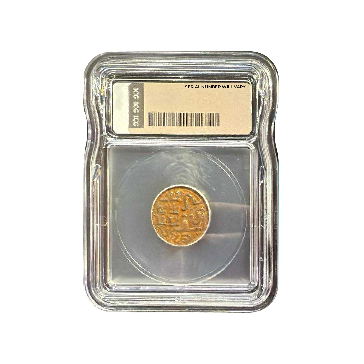 1055-1295 India Massa - Ceylon Kandy King - ICG Genuine