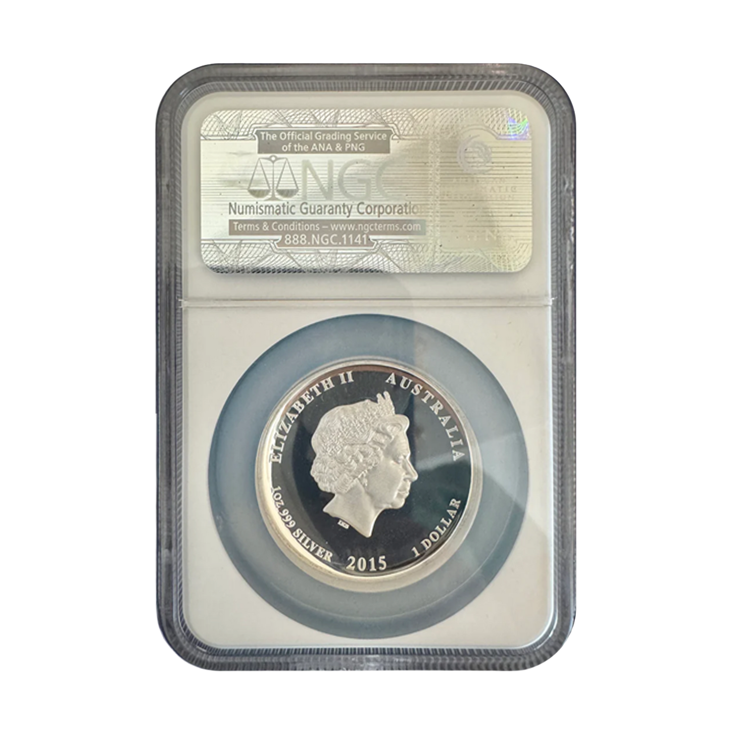 2015-P Australia Great White Shark - High Relief - NGC PF70 UCAM - CoinsTV