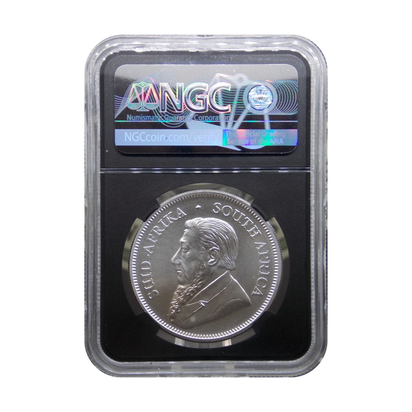 2018 South Africa Krugerrand 1 oz Silver - NGC GEM Uncirculated FDOP Precious Metal Label