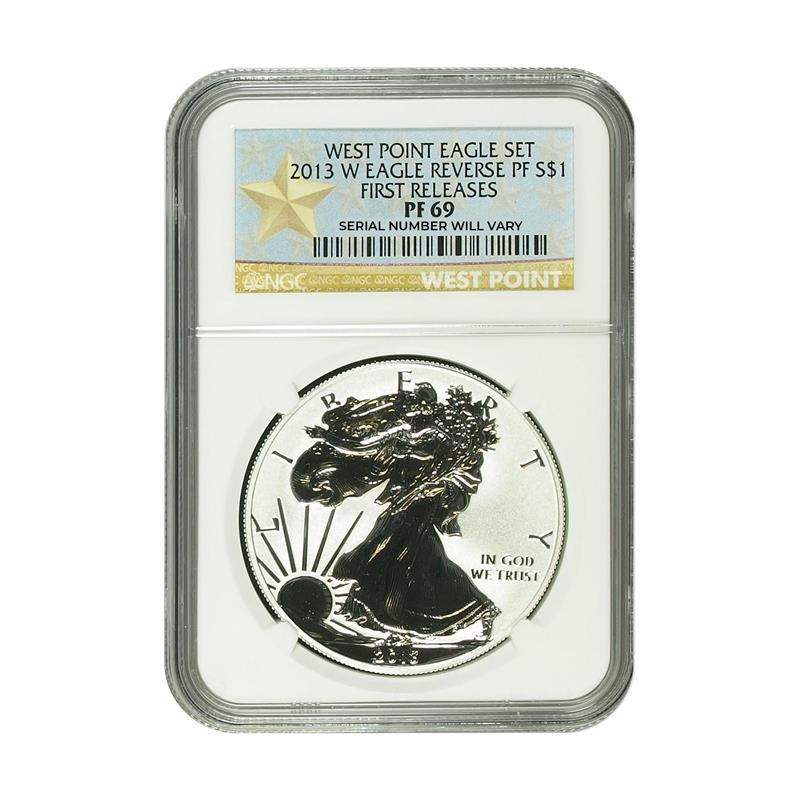 2013-W Silver Eagle Reverse Proof - First Release - NGC PF69
