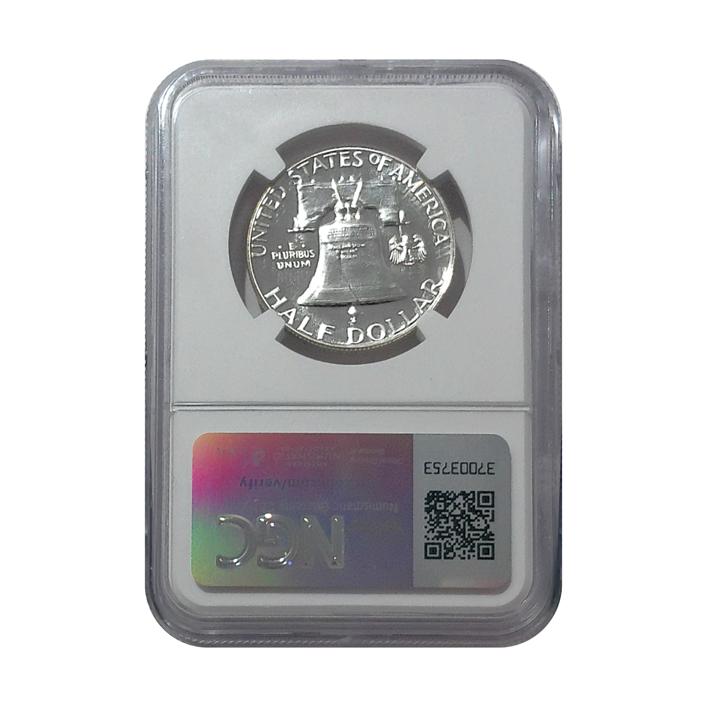 1957 Franklin Silver Half Dollar - NGC PF69