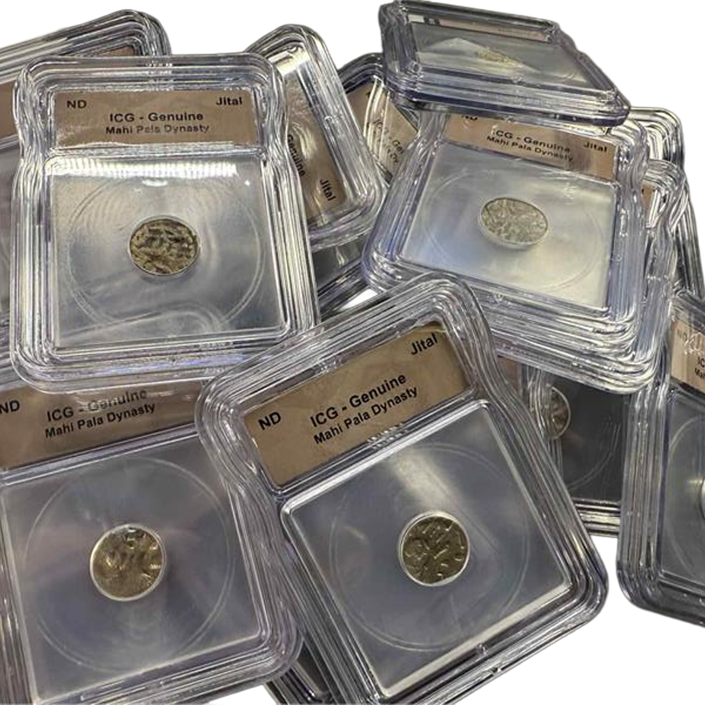 ND Jital Silver Billon – Mahi Pala Dynasty – IGC Genuine - CoinsTV