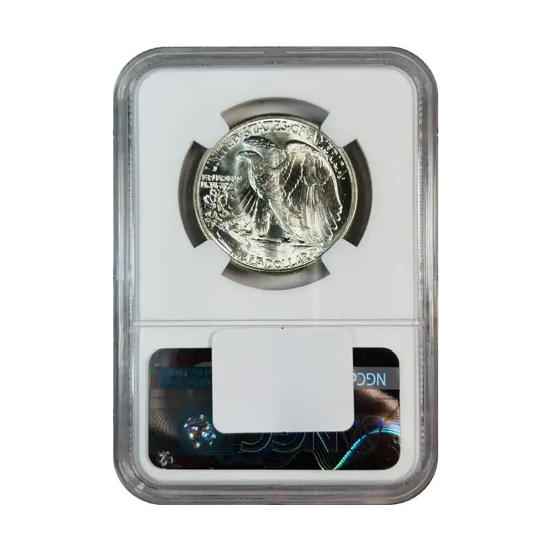 1941 Walking Liberty Half Dollar Philadelphia - NGC MS66+ Sight White - CoinsTV