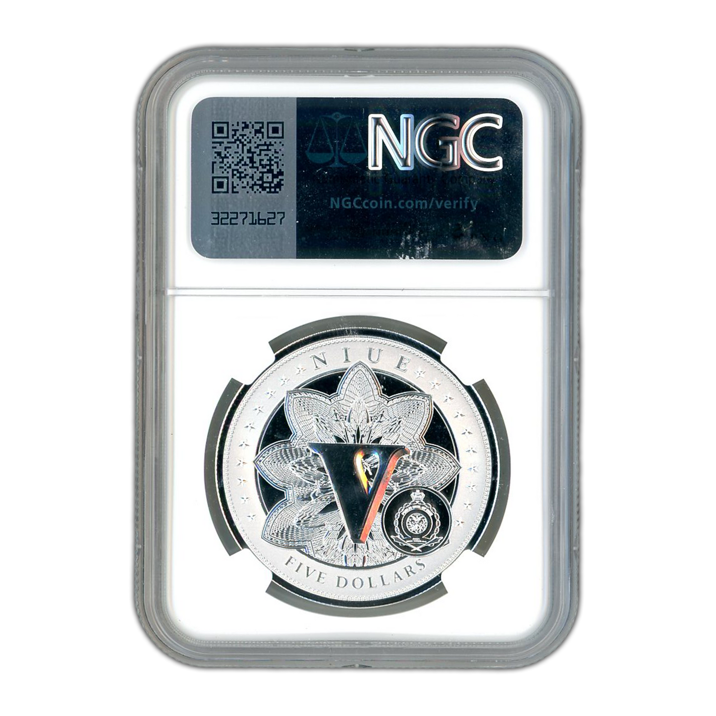 2025 Monetary Masterpieces Fiji 1 oz Silver – Indian Chief Flag Label - NGC 70 FR