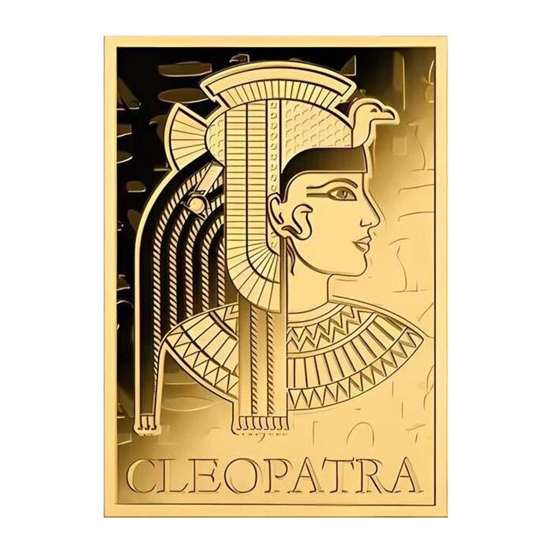 2024 Chad Cleopatra 1/1000 oz .999 Gold Coin Card