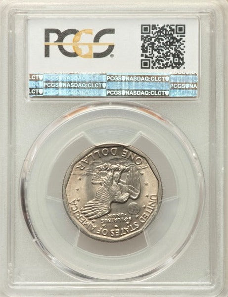 1979 P Susan B Anthony Dollar - Wide Rim - PCGS MS66 - CoinsTV