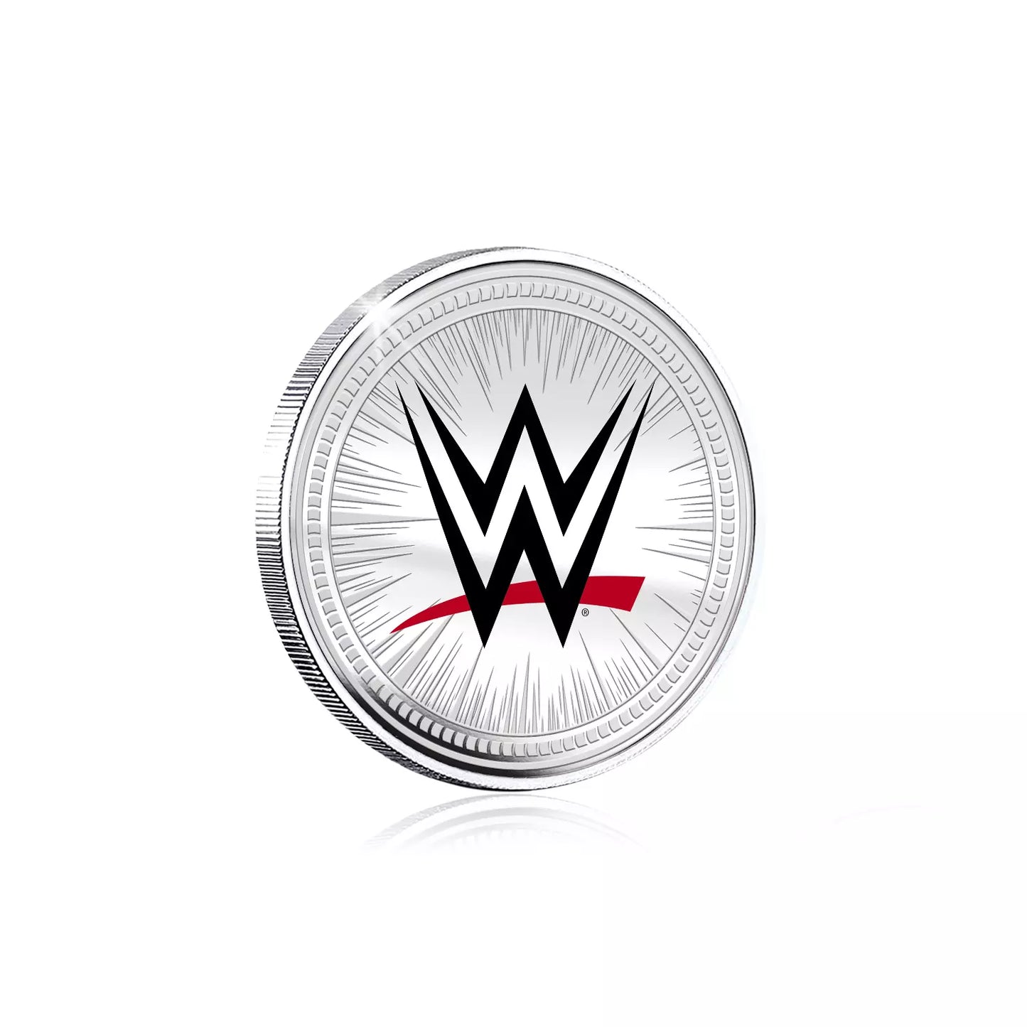 WWE Legends The Rock 9g Silver Gilded Medal in Assay Card - CoinsTV