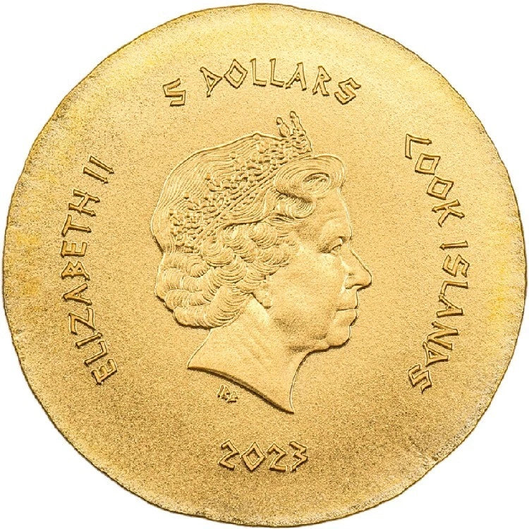 2023 Cooks Island Wine Grapes 0.5g Gold - CoinsTV