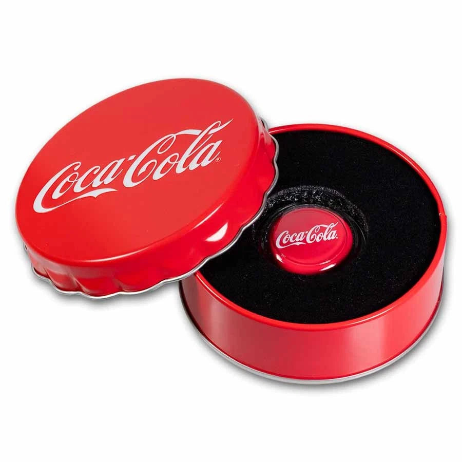 2025 Niue Coca-Cola Bottle Cap 6g Silver Coin