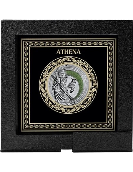 2025 Niue Athena Black Proof 1 oz Silver Coin - CoinsTV