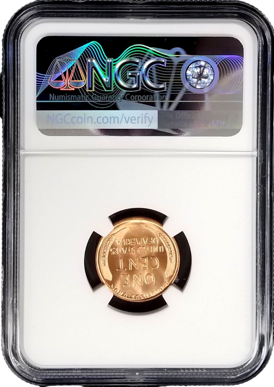 1938- Lincoln Wheat Cent - NGC MS66 RD