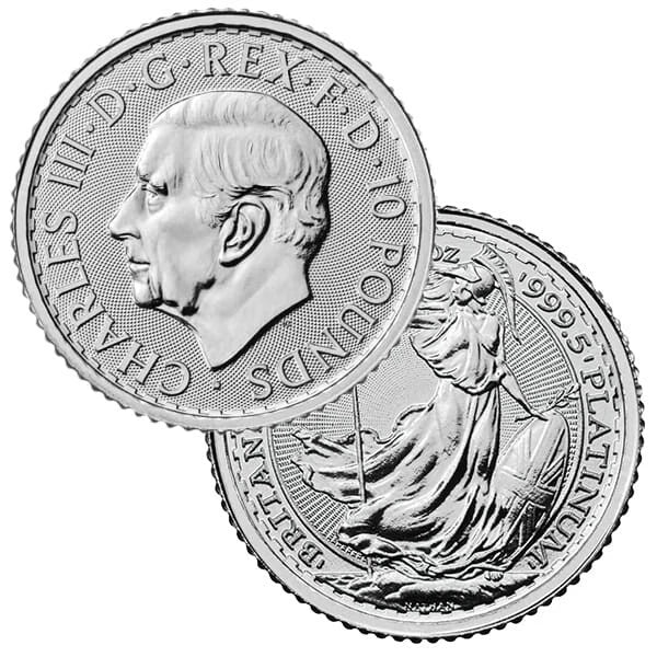 Britannia 1/10 oz Platinum Coin - Random Year