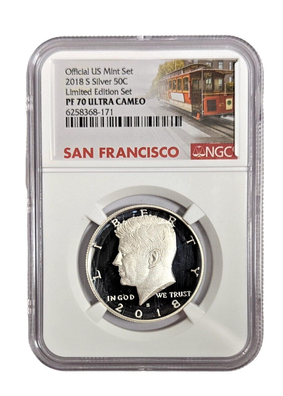 2018-S Franklin Silver Half Dollar - Limited Edition - NGC PF70 Ultra Cameo