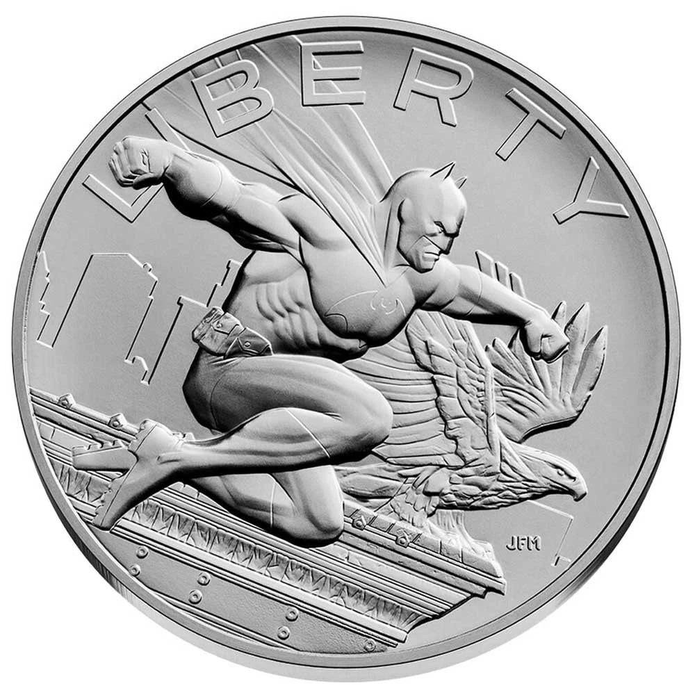2025 Batman DC Comics 1 oz Silver Medal Box OGP & COA