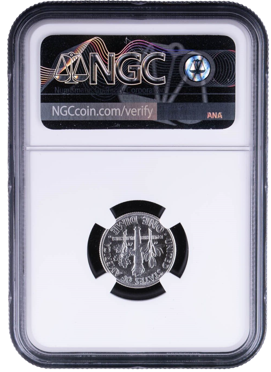 1955 Roosevelt Dime - NGC PF68 Star