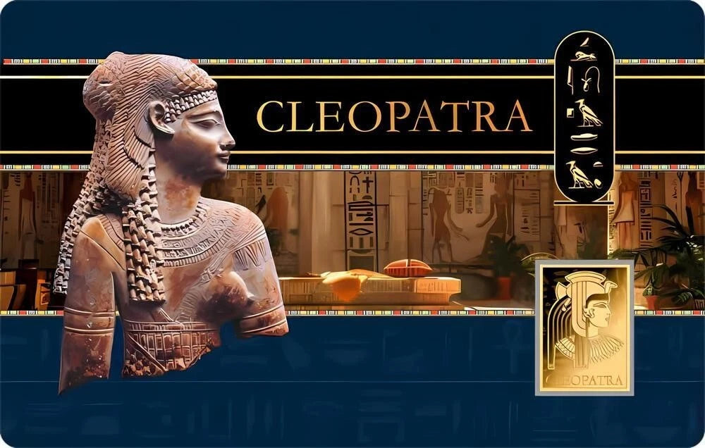 2024 Chad Cleopatra 1/1000 oz .999 Gold Coin Card
