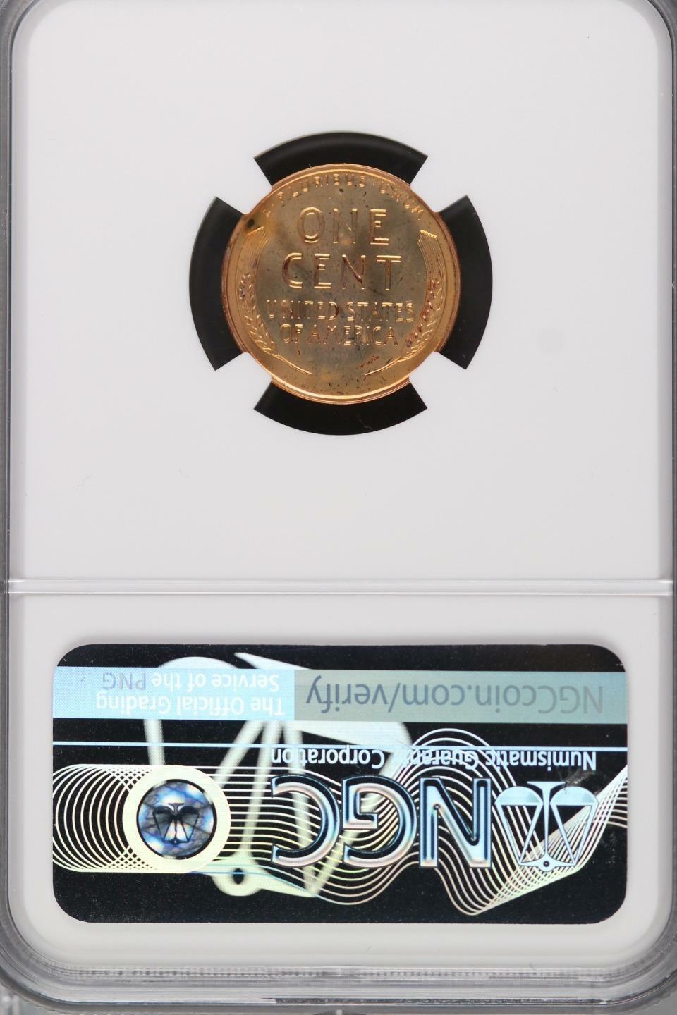 1956- Lincoln Wheat Cent - NGC PF64 RD DDR