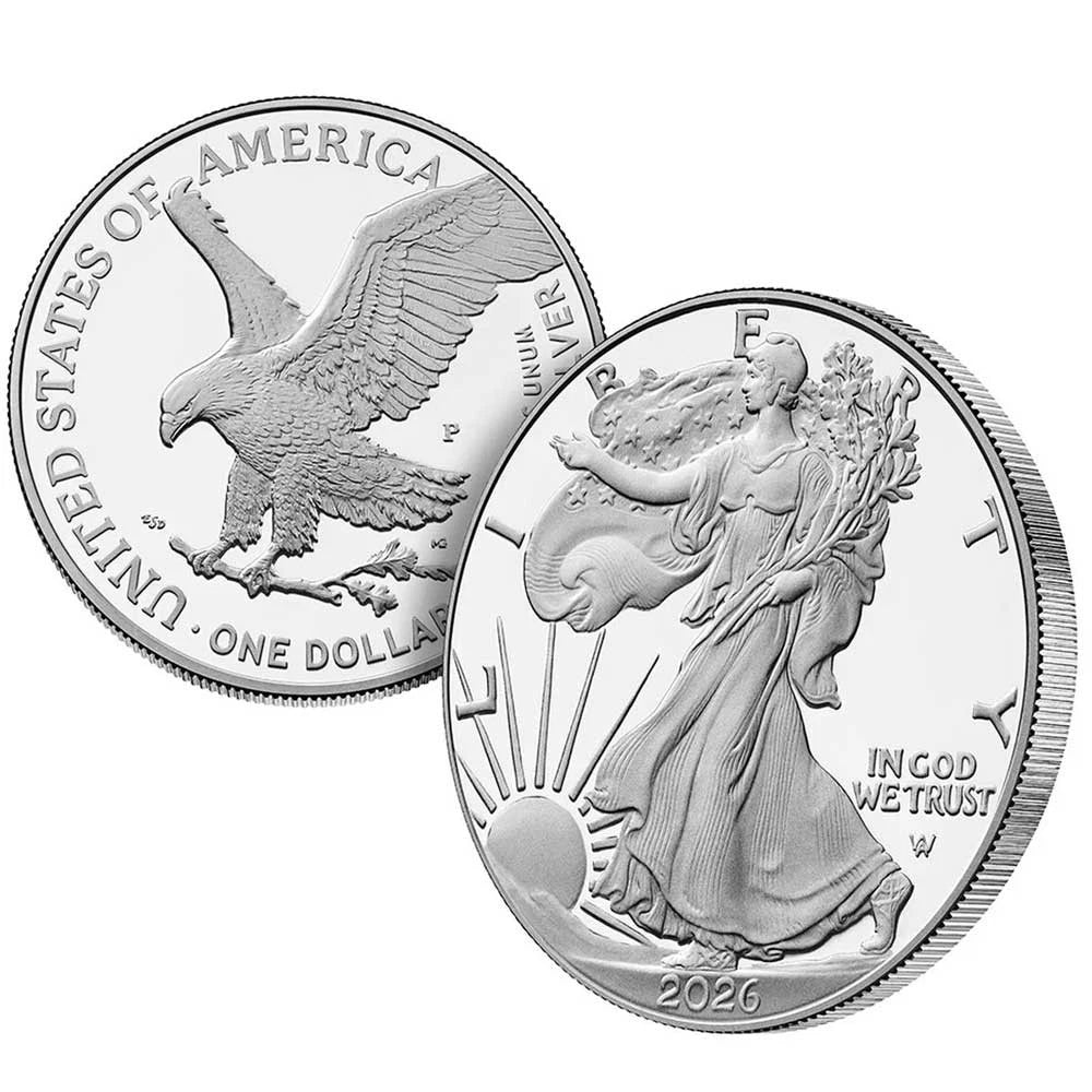 2026-P Proof Silver Eagle Congratulations Set with Box OGP & COA