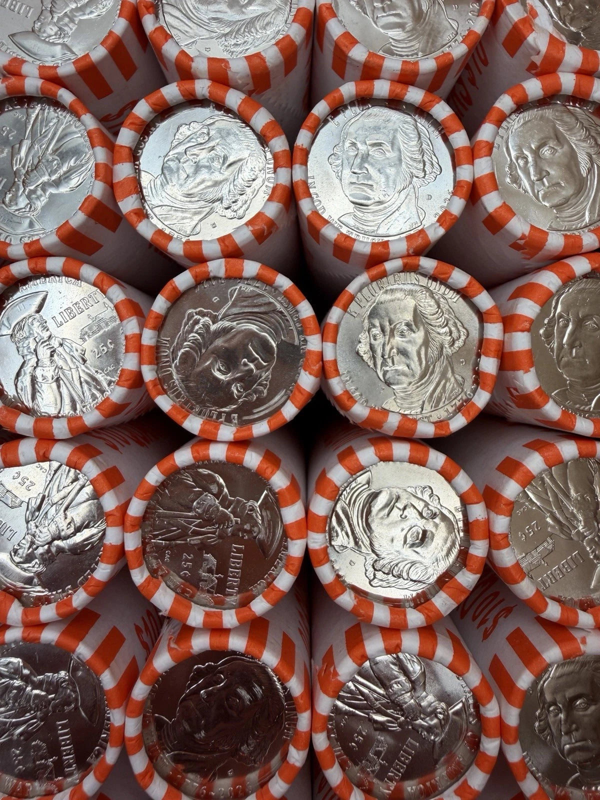 2026-D Revolutionary Semiquincentennial Quarter Roll - CoinsTV