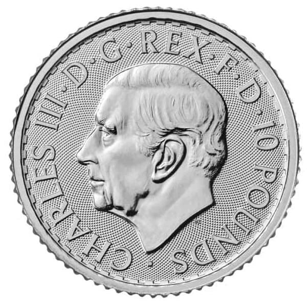Britannia 1/10 oz Platinum Coin - Random Year