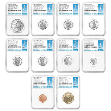 2026-S U.S. Silver Proof 10pc Set NGC PF70UC FDI First Label