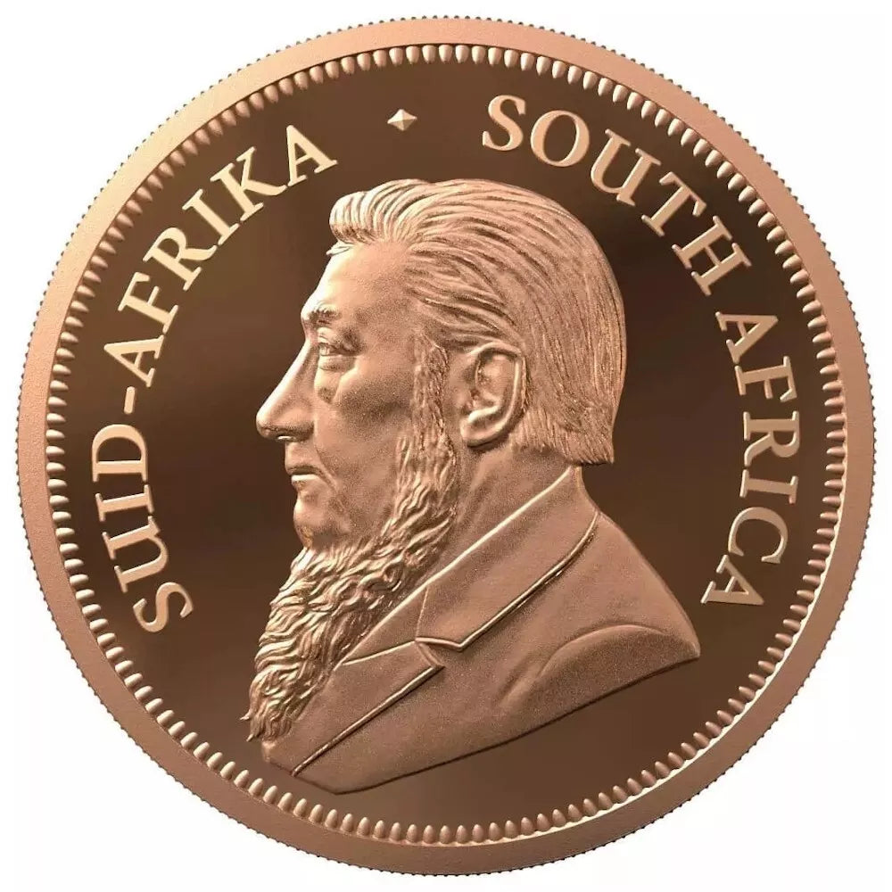 2024 South Africa Krugerrand 1/50 oz Gold Proof Coin - CoinsTV