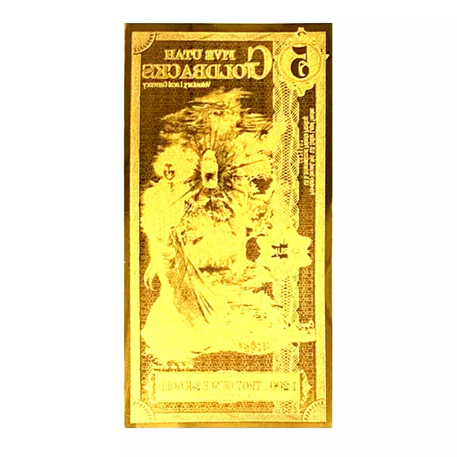 5 Utah Goldback - CoinsTV