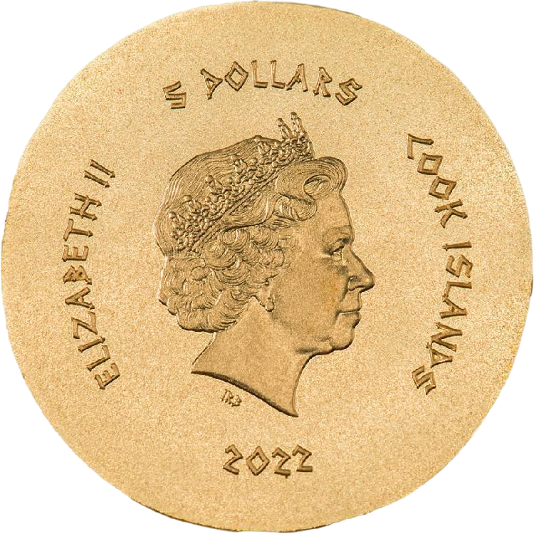 2022 Ancient Greece Crab Akragas 0.5 g .9999 Gold - CoinsTV
