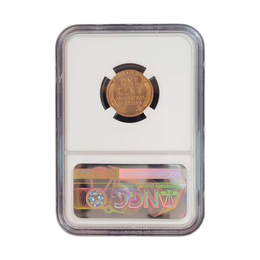 1944- Lincoln Wheat Cent - NGC MS66 RD