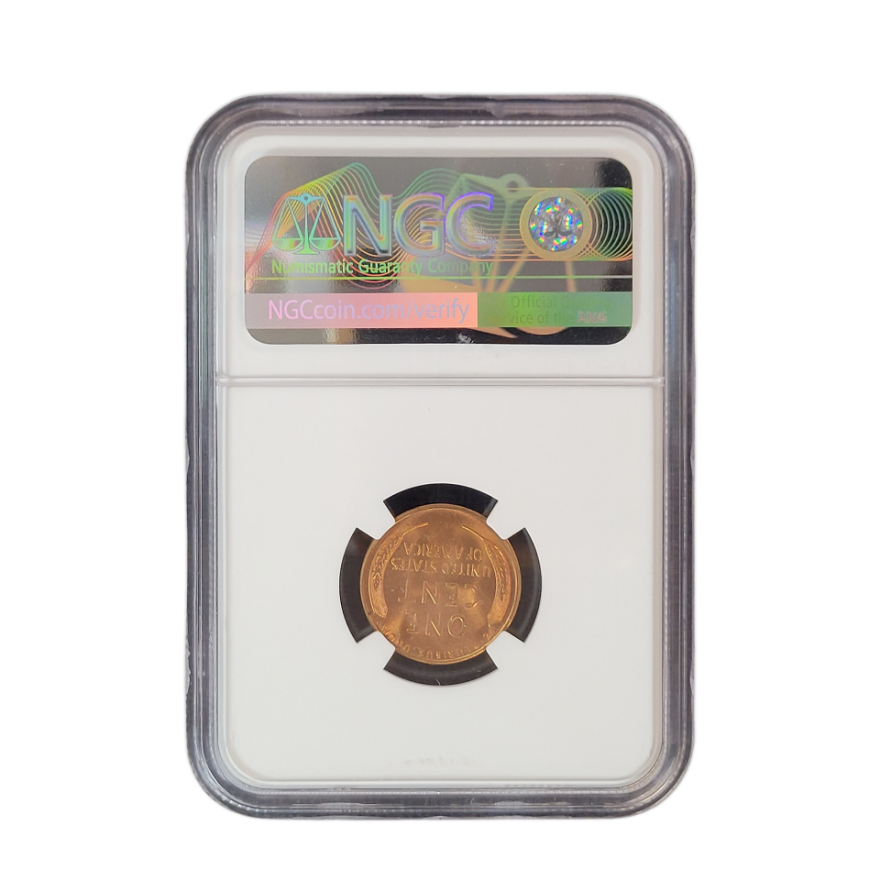 1946-S Lincoln Wheat Cent - NGC MS66 RD