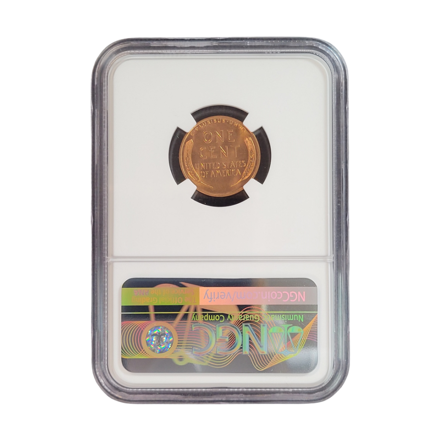 1950- Lincoln Wheat Cent - NGC MS66 RD
