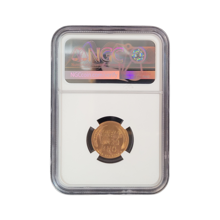 1936- D Lincoln Wheat Cent - NGC MS66 RD