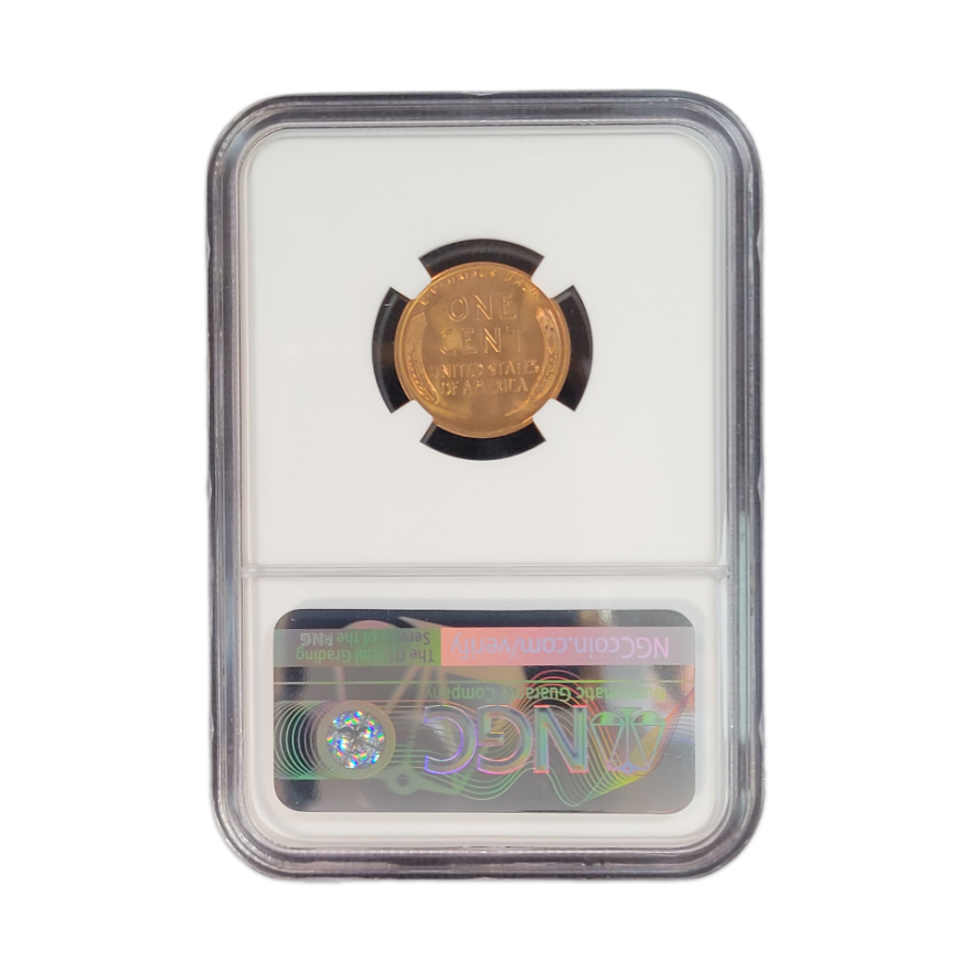 1942-S Lincoln Wheat Cent - NGC MS66 RD