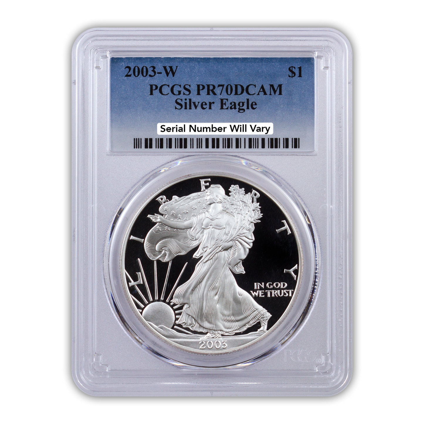 2003-W Silver Eagle - PCGS PR70DCAM