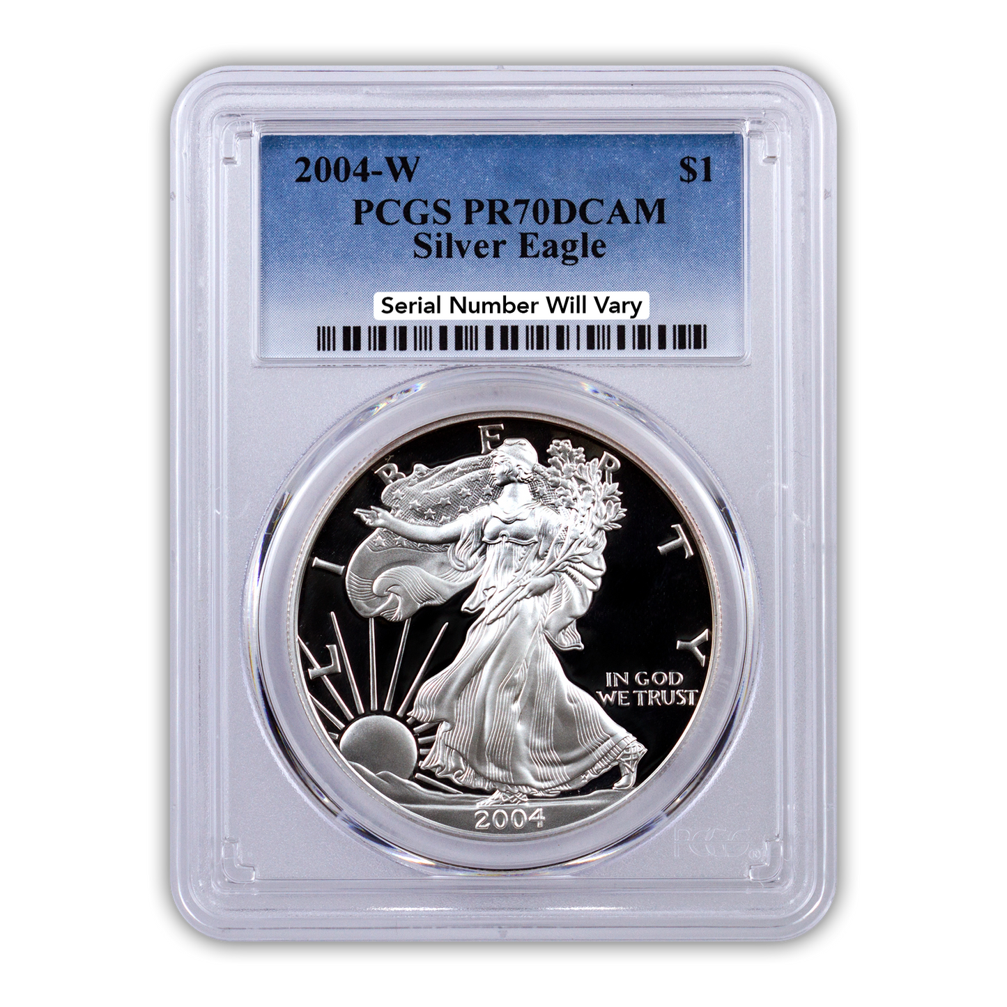 2004-W Silver Eagle - PCGS PR70DCAM