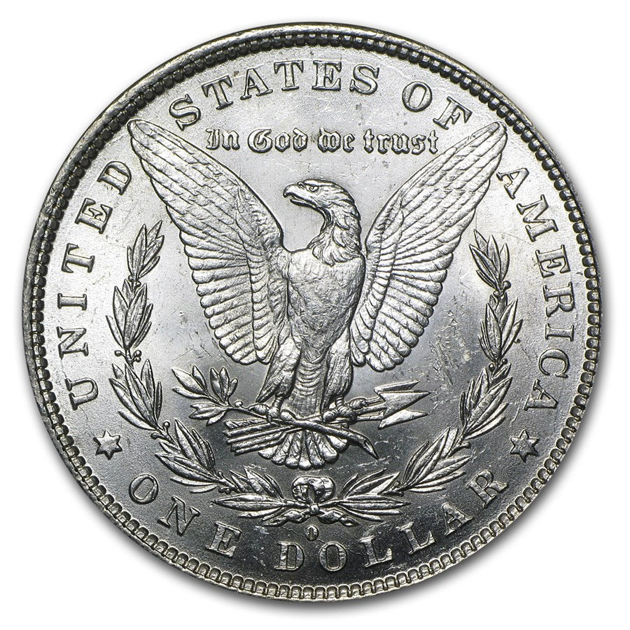 1881 Morgan Silver Dollar New Orleans - Brilliant Uncirculated - CoinsTV