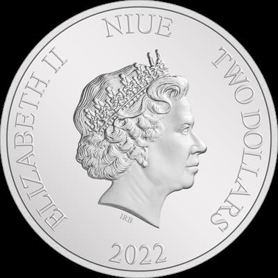 2022 Niue Silver - Year of the Tiger - - CoinsTV
