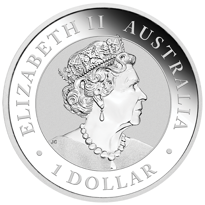 2021 Brumby 1 Oz Silver - Perth Mint - Business Strike - CoinsTV