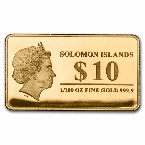 2022 Solomon Gold Ingot Mysteries of World History - Stonehenge Gold Prooflike