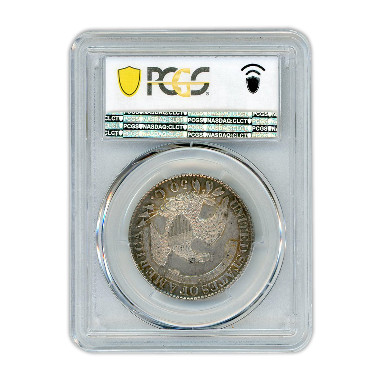 1827 Capped Bust Half Dollar O-106 Square Base 2 - PCGS MS61 - CoinsTV