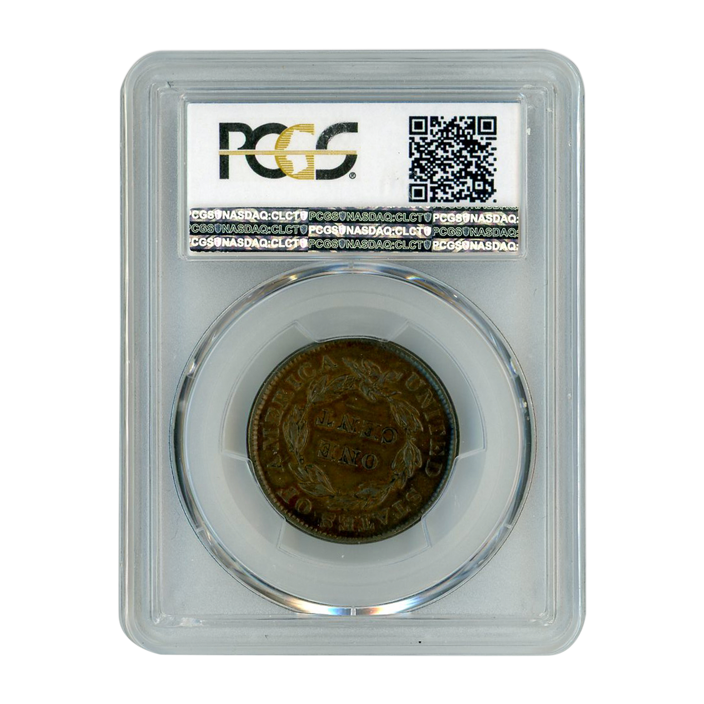 1837 Coronet Head Large Cent - Small Letters - PCGS XF40 - CoinsTV