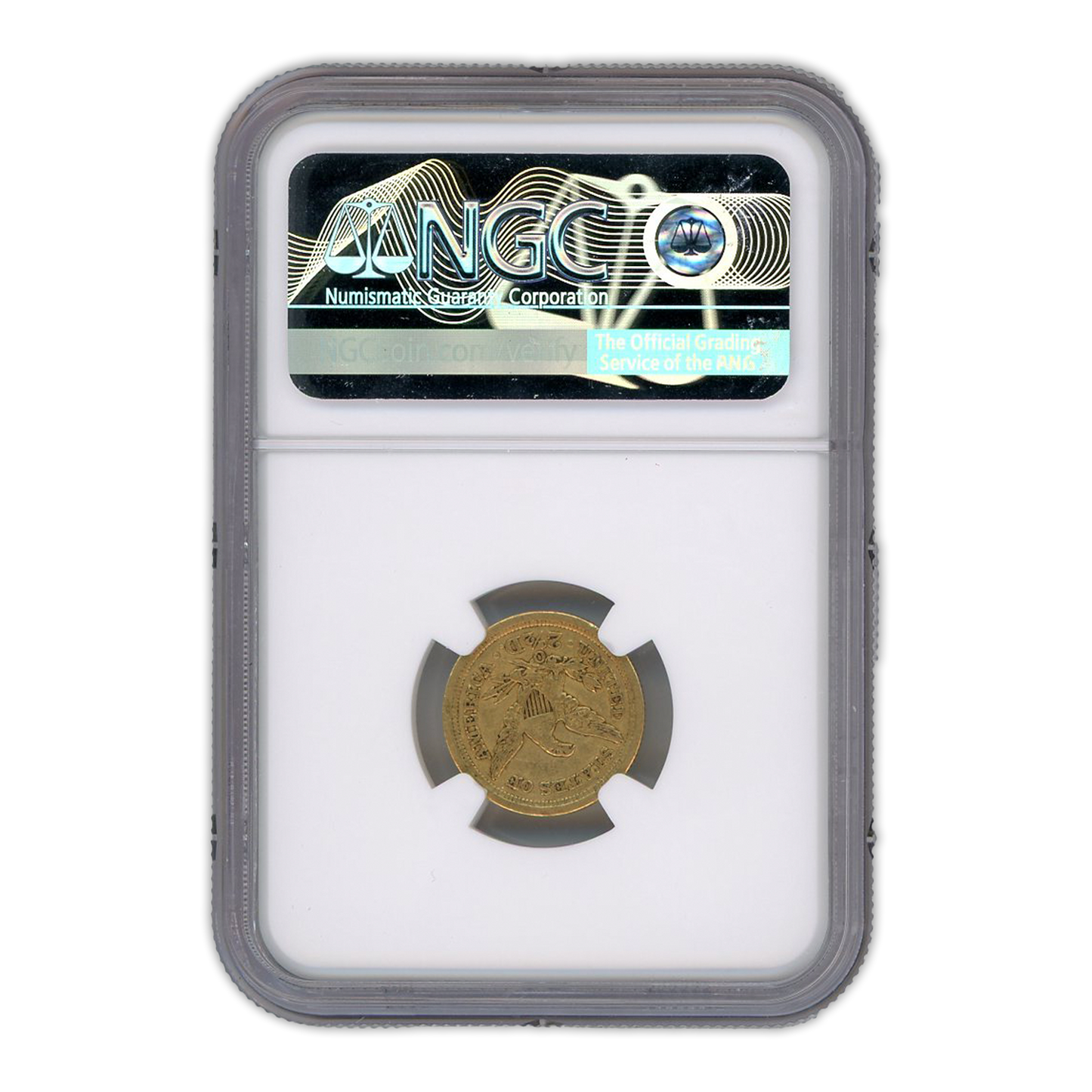 1846 $2.5 Gold Liberty Head NGC AU53 - CoinsTV
