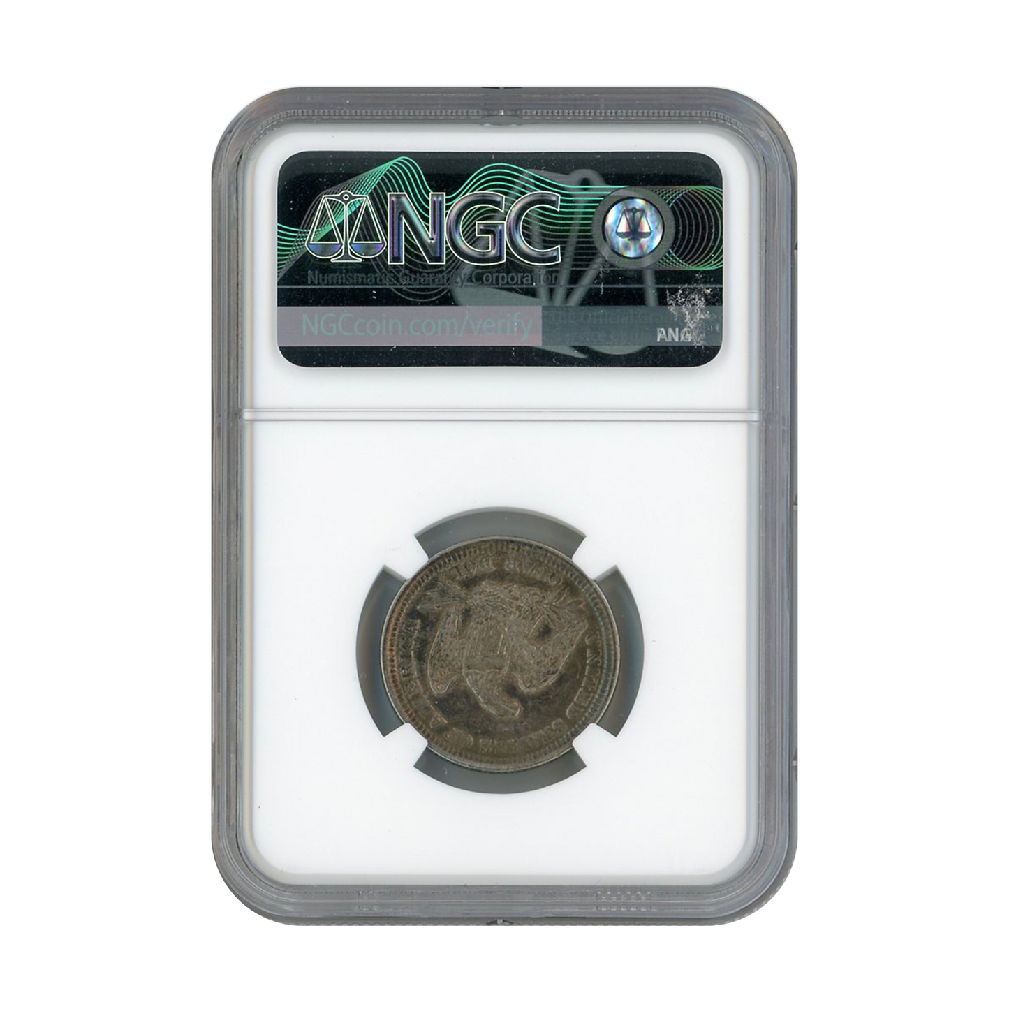 1854 Seated Liberty Quarter - Arrows - NGC AU55 - CoinsTV