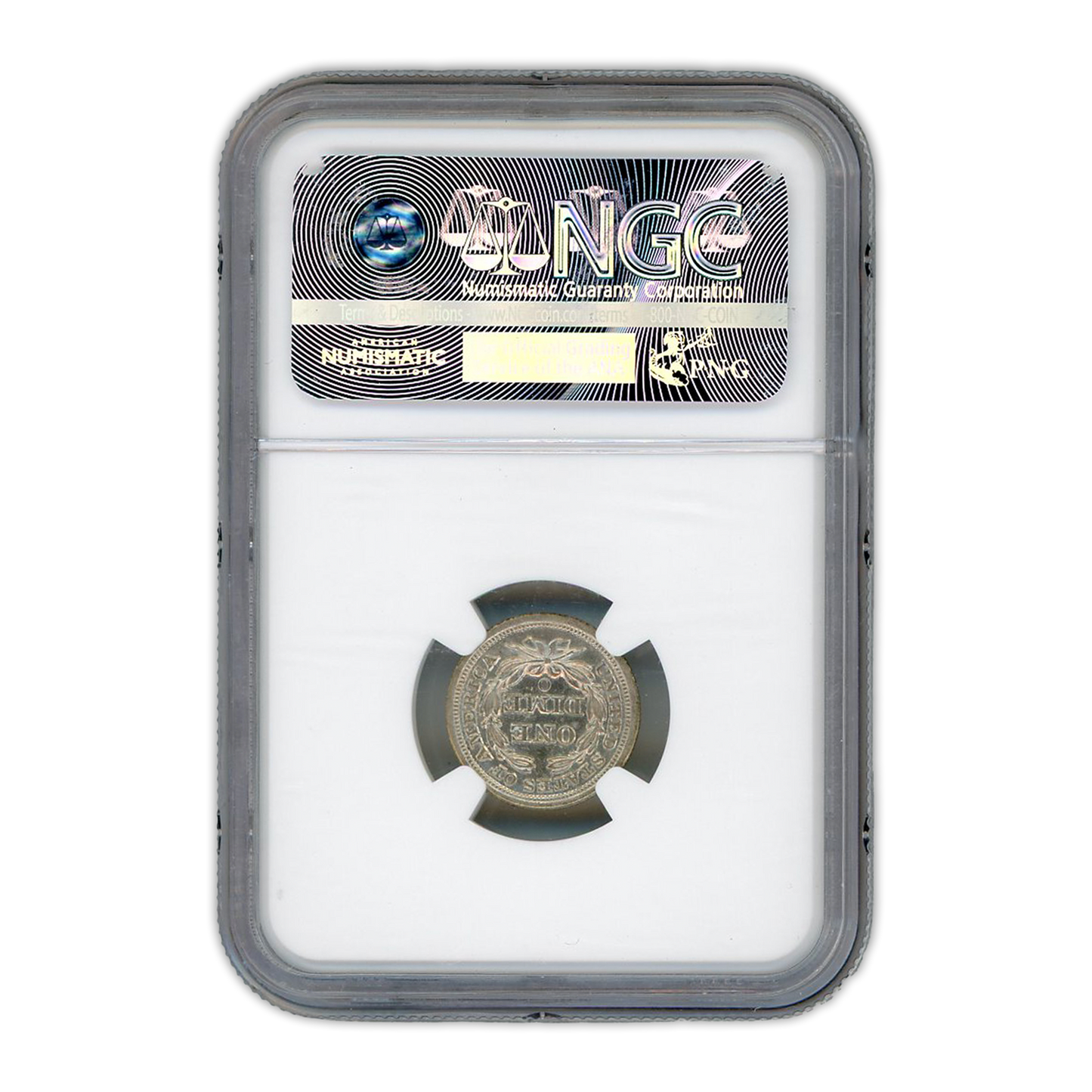 1856 O Seated Liberty Dime - NGC AU55 - CoinsTV